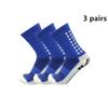3 Pairs Updated Football Socks Non-slip Silicone Sole Professional Outdoor Activity Sport Accessories Men and Women Yoga Soccer