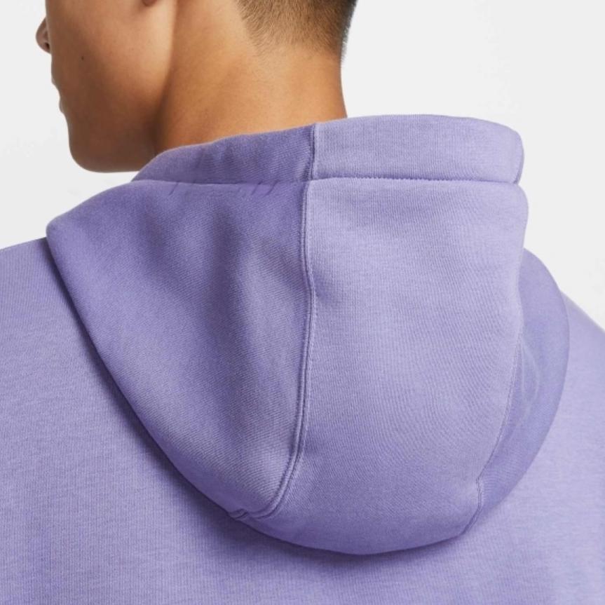 Nike Удобная универсальная толстовка с капюшоном, мужская толстовка, фиолетовая HQ2968-527