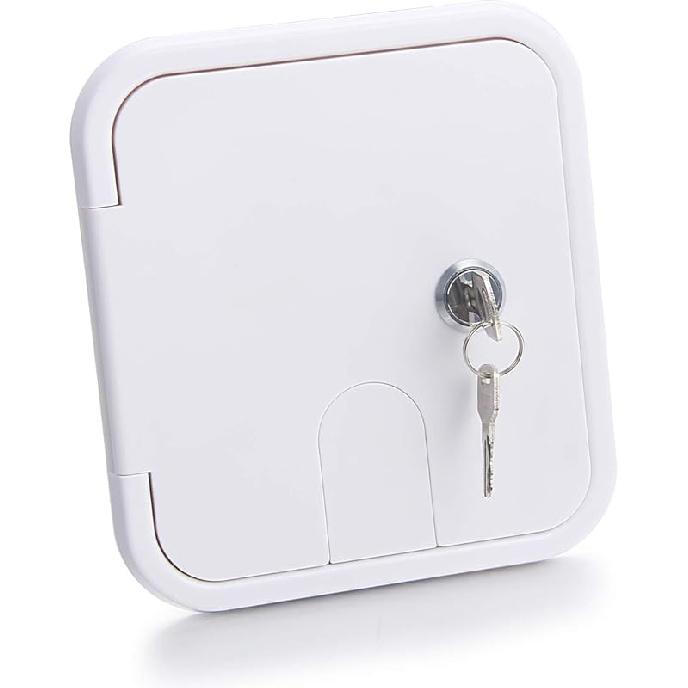 LCGP RV Access Door Electrical Cord Trailer Power Cord Cable Hatch Camper Hose Storage Door Compartment