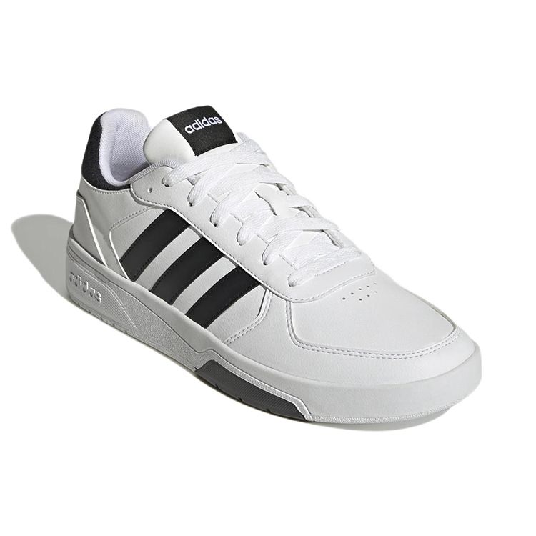 adidas Courtbeat Белые Черные Мужские Кроссовки Cloud-White Core-Black Grey-Five GW3867