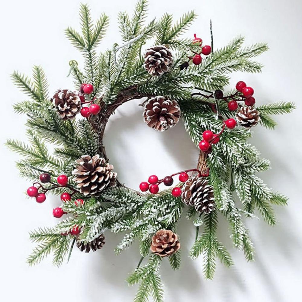 Венок из ротанга, сушеная ветка для рождественского венка на День благодарения своими руками