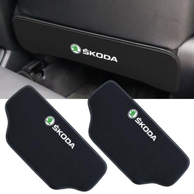 WBWO5 Накладка на спинку автокресла от пинков Автоаксессуары для Octavia Superb Rapid Kodiaq Karoq Fabia Kamiq Enyaq Citigo Vision