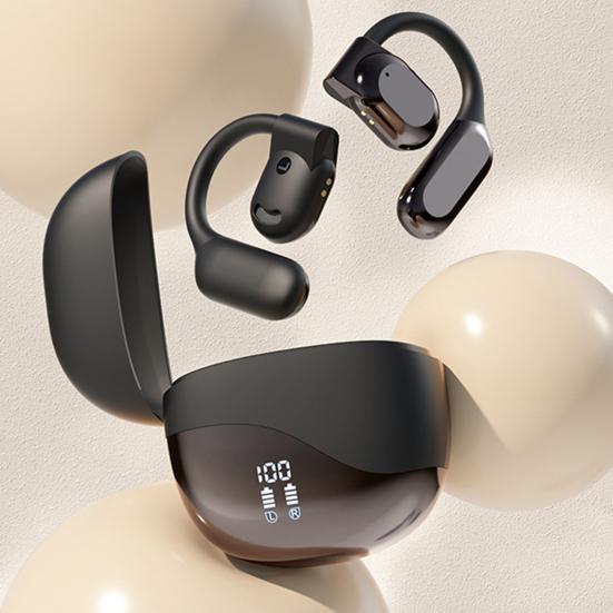 Беспроводные наушники-вкладыши для перевода с поддержкой Bluetooth, переводчик в реальном времени, цифровой дисплей, языковые наушники