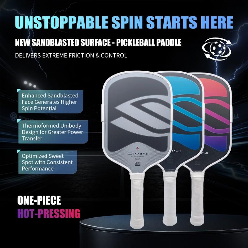 T700 Carbon Fiber Pickleball Paddle Professional Tournament Control Racket Textured Surface Integrated Hot Press