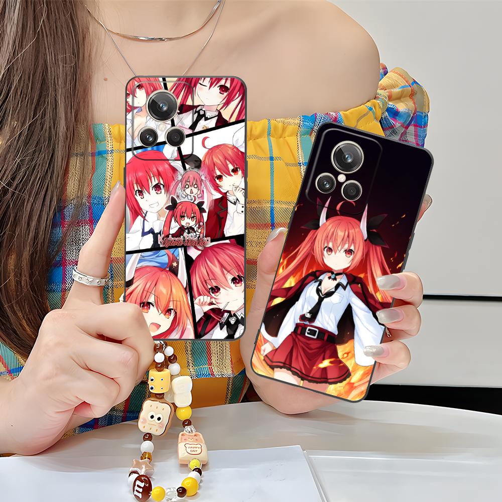 Чехол для мобильного телефона из ТПУ Date a Live Котори Ицука для Realme 15 14 13 12 11 10 9 Pro Plus T i Lite 5G Цветная печать