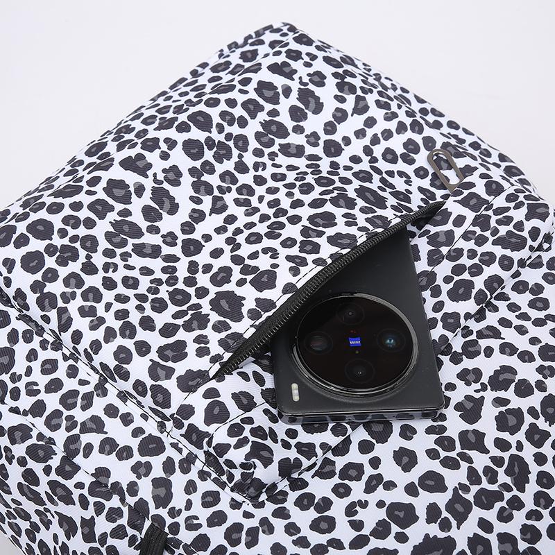 Комплект из трех рюкзаков, большой емкости, женский рюкзак с леопардовым принтом, школьный рюкзак для школьников