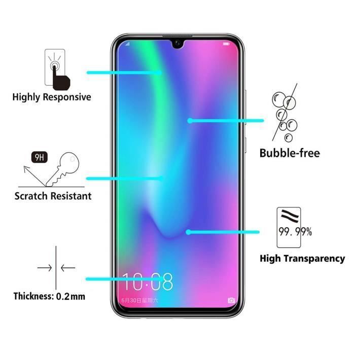 Verre Trempe HUAWEI P SMART 2019 - Film Vitre Protection Ecran [Phonillico®]