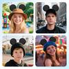 1/2/3 пары бейсболок с магнитными мышиными ушками, тематика парка развлечений, Хэллоуин, косплей, рождественские вечеринки, тракерские шляпы, толстовки, шляпа с магнитными мышиными ушками, украшение