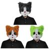 Симпатичная кошачья маска для лица, подходит для окружности головы 50-65 см, реалистичная кошачья маска для вечеринок на Хэллоуин