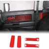 2PCS For Toyota FJ Cruiser 2007 2008- Carbon Fiber Style Interior Door Handle Pull Grab Cover Car Interior Accessories Trim