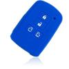 MALAKO Toyota Smart Key Silicone Cover 4 Button Cover Key Case Key Cover Silicone
