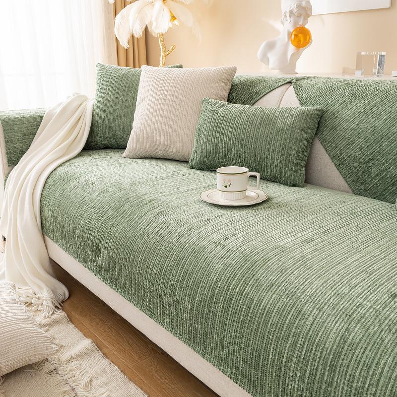 1pc Thickened Non-slip Sofa Slipcover Simple Modern Sofa Cover Plush Pet-friendly Couch Cover Sofa Protector for Office Living Room