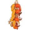 Artificial Vegetable String Hanging Wall Decor - Faux Chili Corn Pepper Fake Fruit Garland Ornament for Home Kitchen Party Decorations
