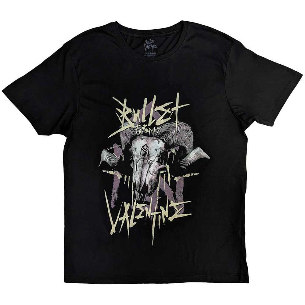 Футболка унисекс с принтом на спине Bullet For My Valentine для взрослых Ram