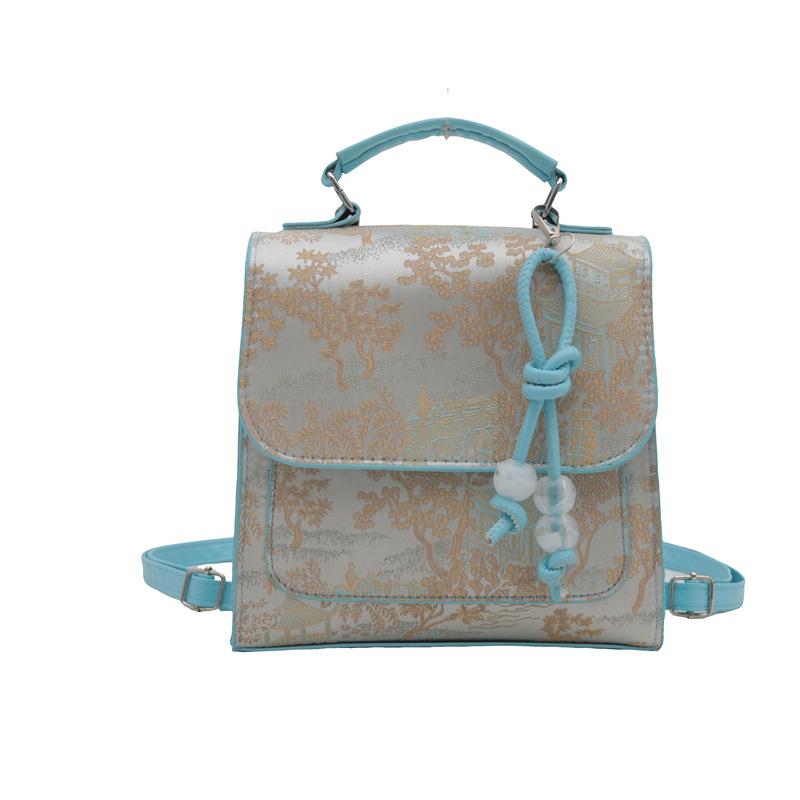 Новый китайский стиль новый нишевый портативный школьный рюкзак для женщин красивый дорожный рюкзак на одно плечо