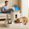 6L Capacity Automatic Pet Feeder with Integrated Water Dispenser Perfect for Cat and Dog Feeding