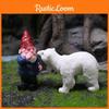 And Dwarf Polar Bear Ornament Garden Micro Landscape Decoration Suitable For Kid