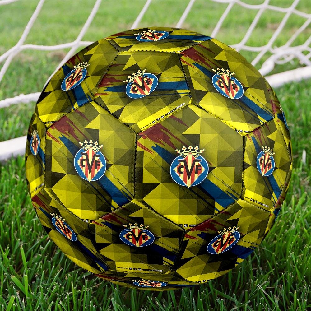 Villar-real Football Club Size 5 Soccer Balls, Anti-Slip, Protective Football, Outdoor Sport, a Unique Gift Suitable for him/her, Birthdays