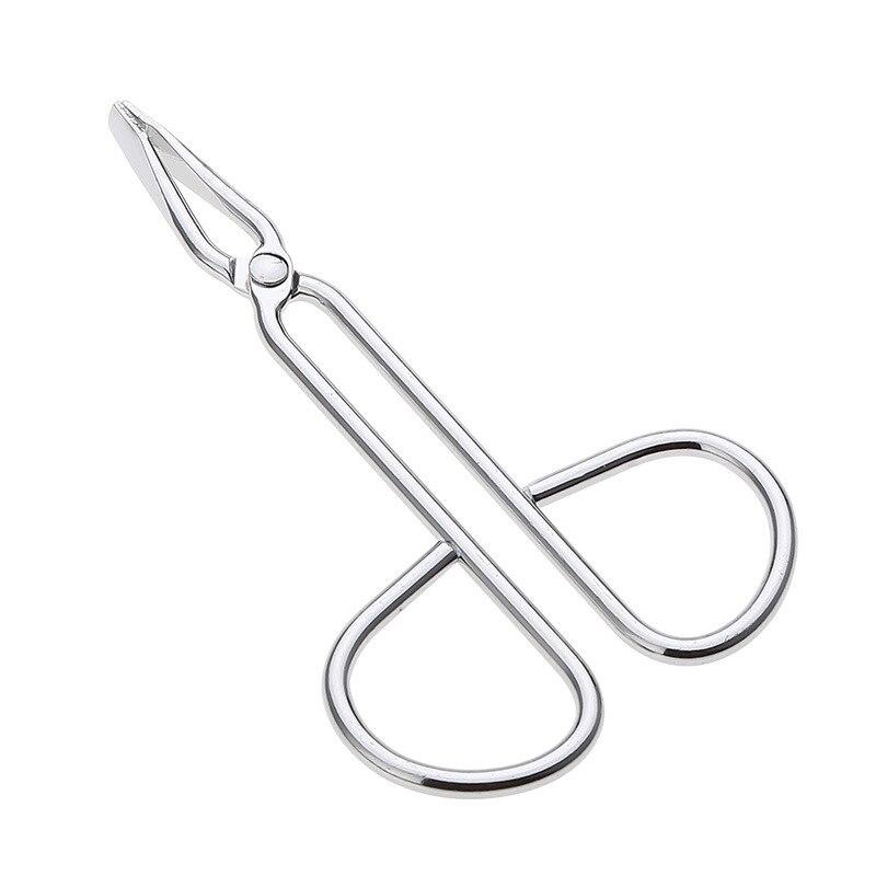 Зажим для бровей из нержавеющей стали, косметические инструменты, плоскогубцы для бровей с прямым ртом, нормальные характеристики