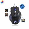 5500DPI 7-кнопочная светодиодная оптическая USB-проводная игровая мышь для профессиональных геймеров