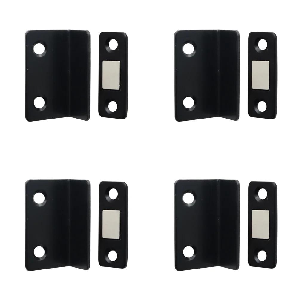 1-10 шт. Сильные магнитные защелки для шкафа, магнитные дверные упоры, скрытый доводчик для двери с винтом для шкафа, мебельная фурнитура