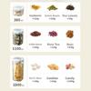 380/1100/1800ml Vacuum Sealed Tank Fresh-Keeping Kitchen Storage Jars Grains Cans  Kitchen