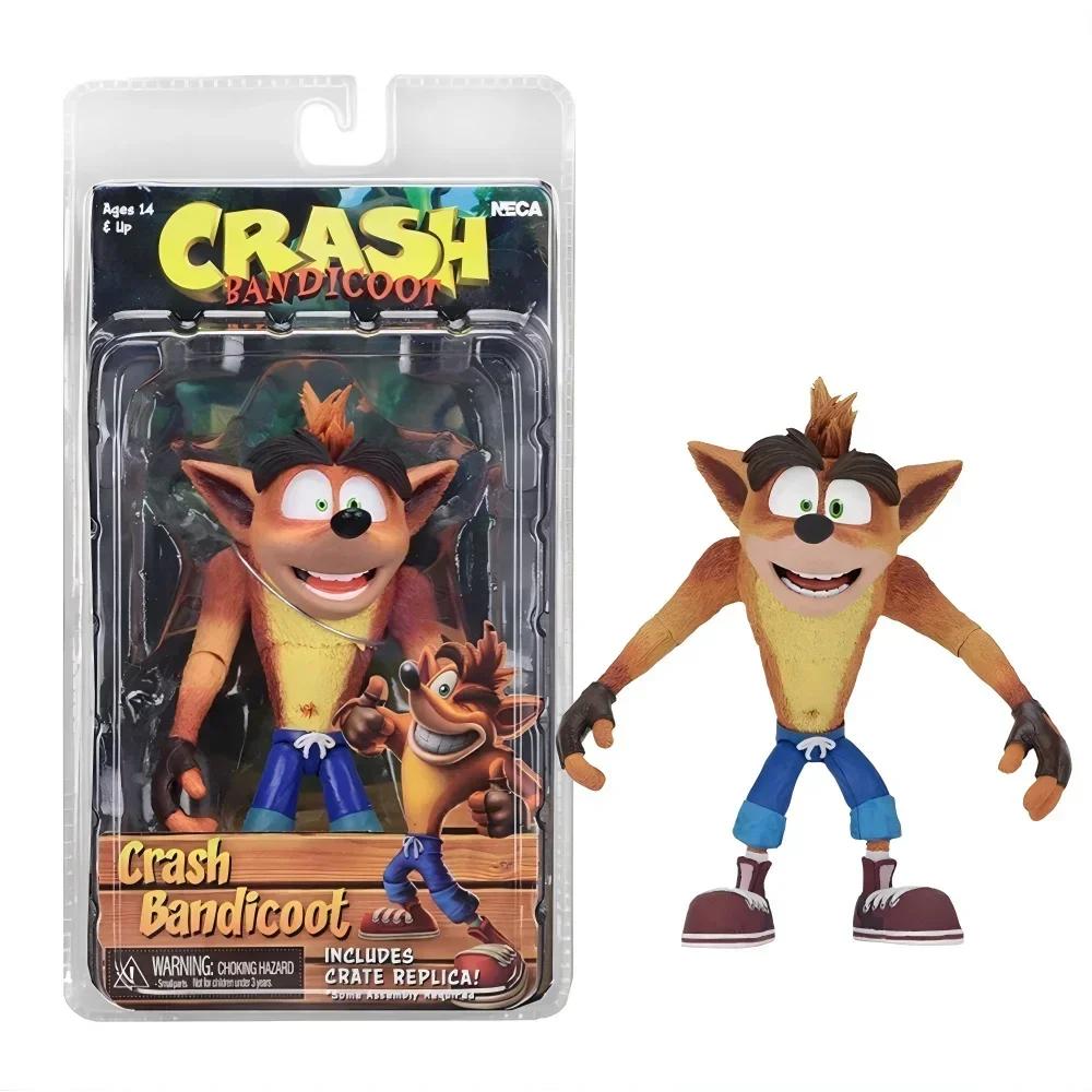 Горячая Новинка В Наличии Фигурка Crash Game Crash Bandicoot Sane Trilogy Экшн Аниме Фигурка Игрушка Кукла Украшение Хэллоуин Подарки