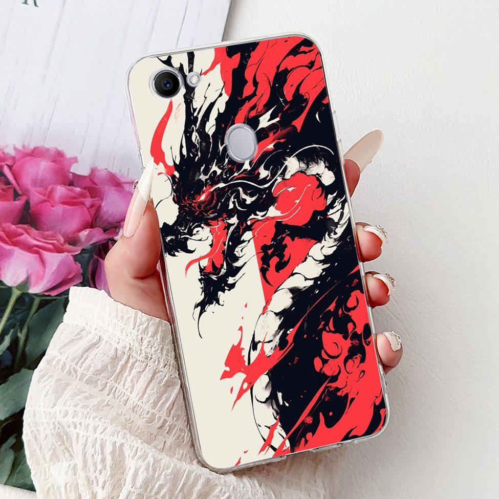 Прозрачный чехол для Oppo F7 Kawaii Милый Кот Модный Цветок Забавный Роскошный Расписной Мягкий Задний Чехол для Телефона OppoF7 CPH1821 CPH1819