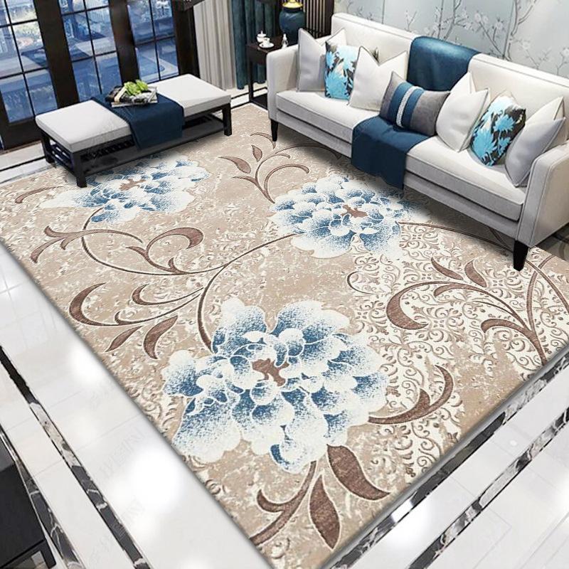 Ковер для спальни в этническом стиле, персидско-американские ретро-ковры, большая площадь, украшения для гостиной, коврики для гардероба, ковер для гостиной, моющийся