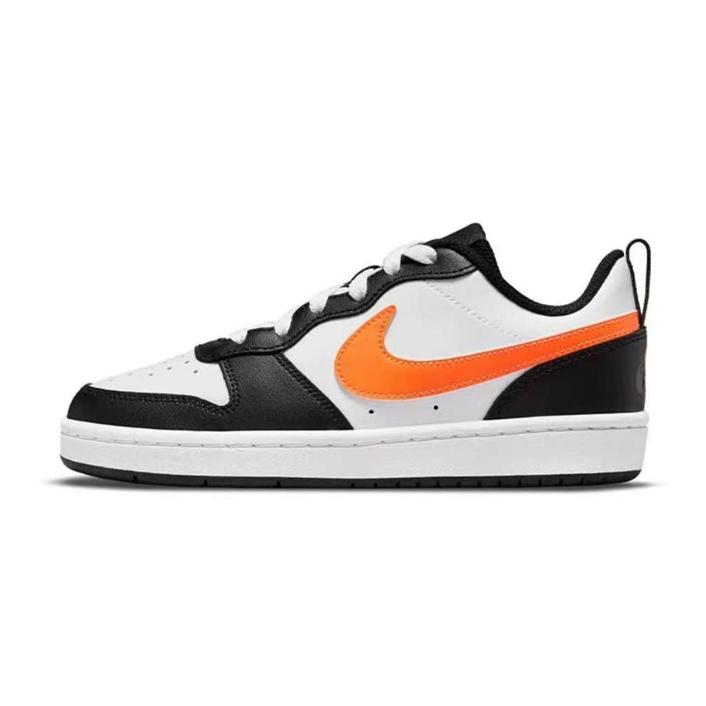 Nike Court Borough Страстные Скользкие Легкие Низкие Кеды для Скейтборда GS Красный Белый Черный BQ5448-115(Команда282-)