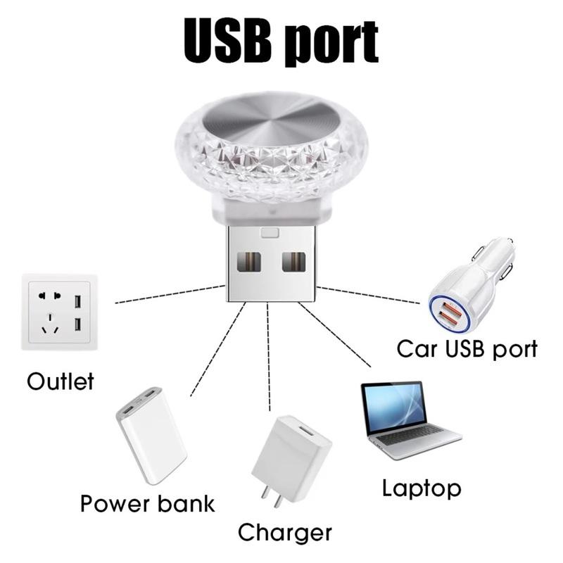 USB Автомобильные Салонные Светодиодные Световые Гирлянды, Меняющие Цвет Ночники Без Модификации для Салона Автомобиля и Домашнего Декора
