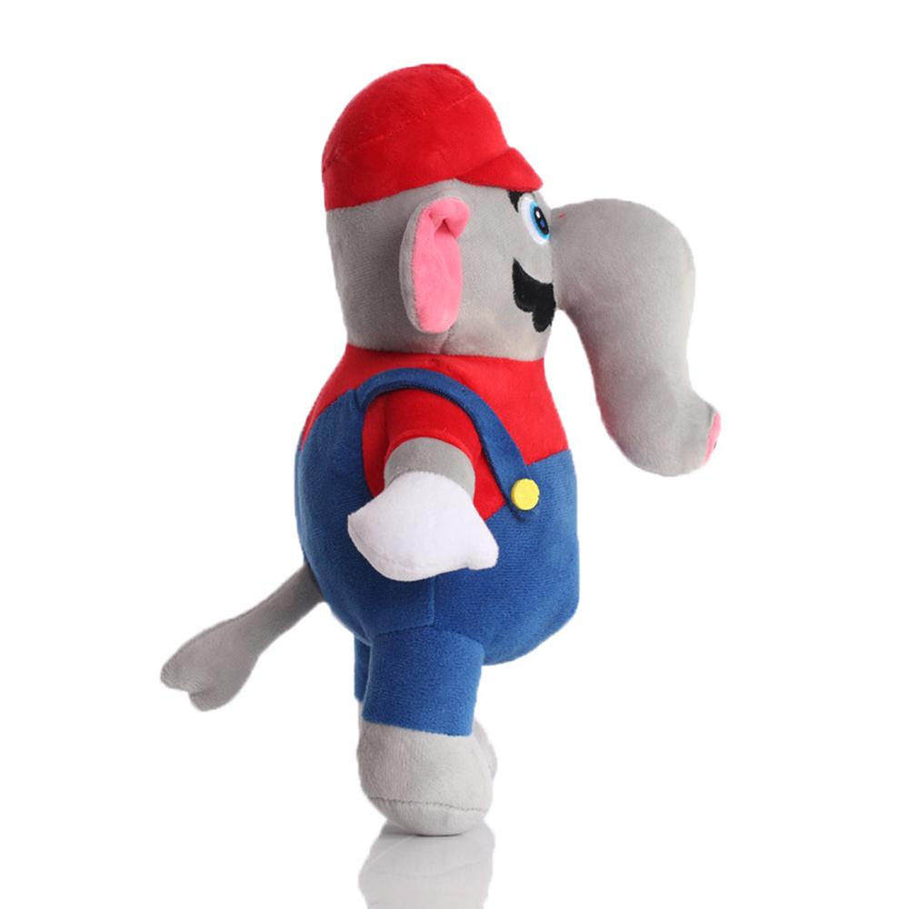 Супер Брат Слон Плюшевая Игрушка Милая Плюшевая Набивная Кукла Животное Для Поклонников Подарок