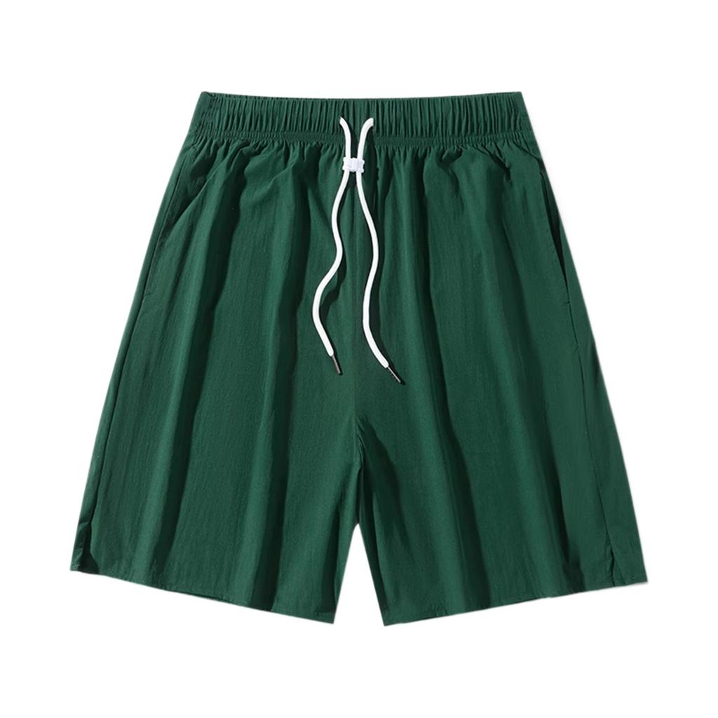 Мужские летние быстросохнущие короткие модные спортивные шорты со шнурком пляжные брюки повседневные брюки для активного отдыха
