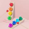 Desk Bells For Kids 8 Colorful Hand Bells Set Wooden Musical Instrument Birthday Christmas Gift For Girls Boys