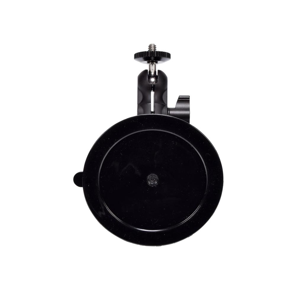 Etsumi Camera Suction Cup Mount, Digital Camera Suction Cup EX, for Car Mounts and Securing Photography Equipment, Black, VE-2333