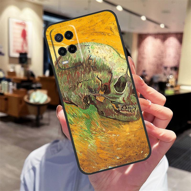 Кейс-масляная живопись Ван Гога для Oppo A94 A54 A40 A60 A80 A98 A78 A18 A38 A58 A16 A76 A96 A17 A77 A74 A57S A15 Чехол