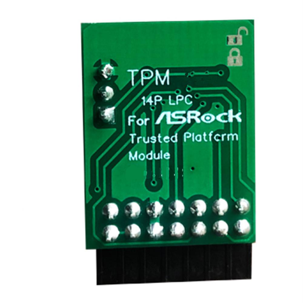 1 шт. модуль безопасности TPM 1,2 для ASROCK 14 PIN LPC, материнская плата, основная плата TPM 1,2