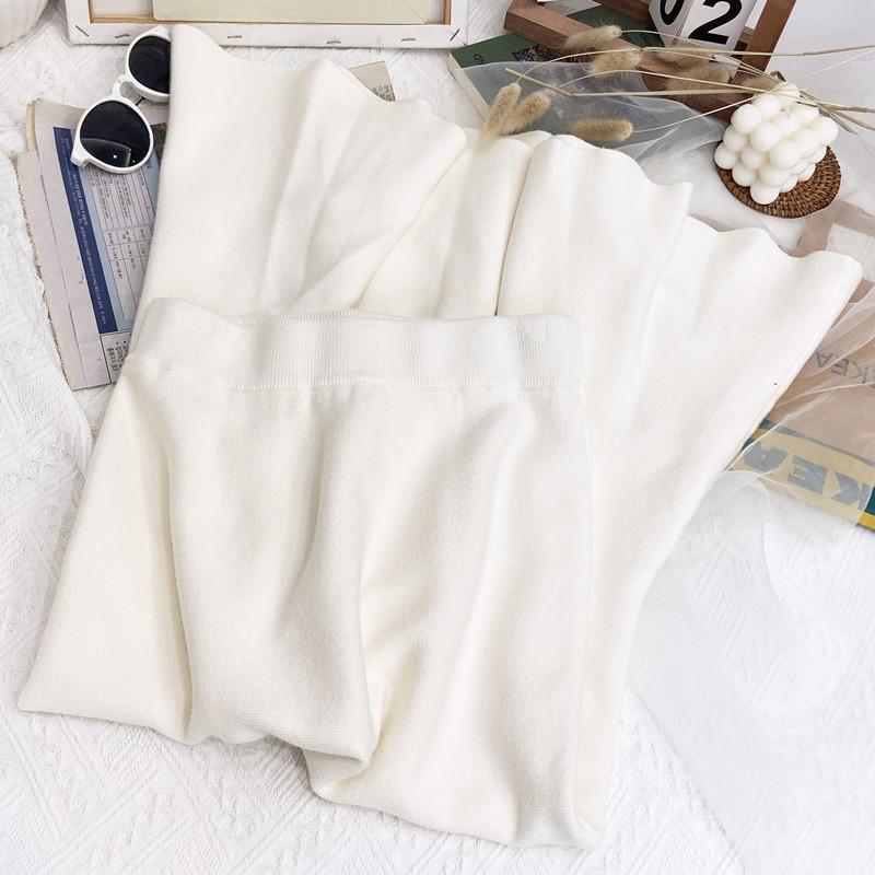 Вязаная юбка миди или макси с хвостом русалки для женщин, осенне-зимняя, с высокой посадкой и облегающая бедра, юбка-полусолнце