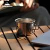 CAMPING MOON Кемпинговая кофейная кружка Solo Mug S Кружка 160 мл, набор из 4 предметов с холщовым чехлом SOLO MUG S-180-4P+B