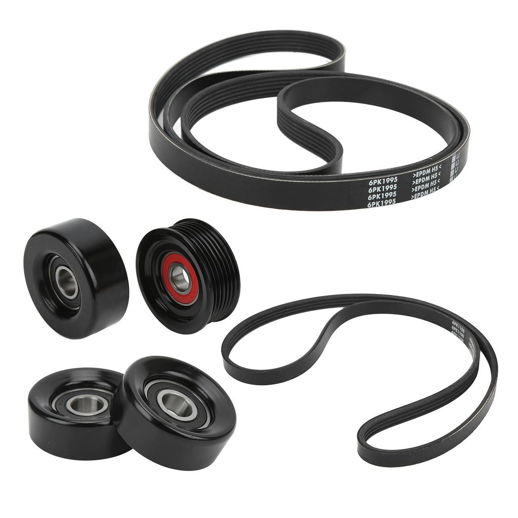 Belt Idler Pulley Kit FYE337042 Low Noise Replacement for VT VX VU VY VZ V8 LS1 LS2 GEN3 5.7 6.0L