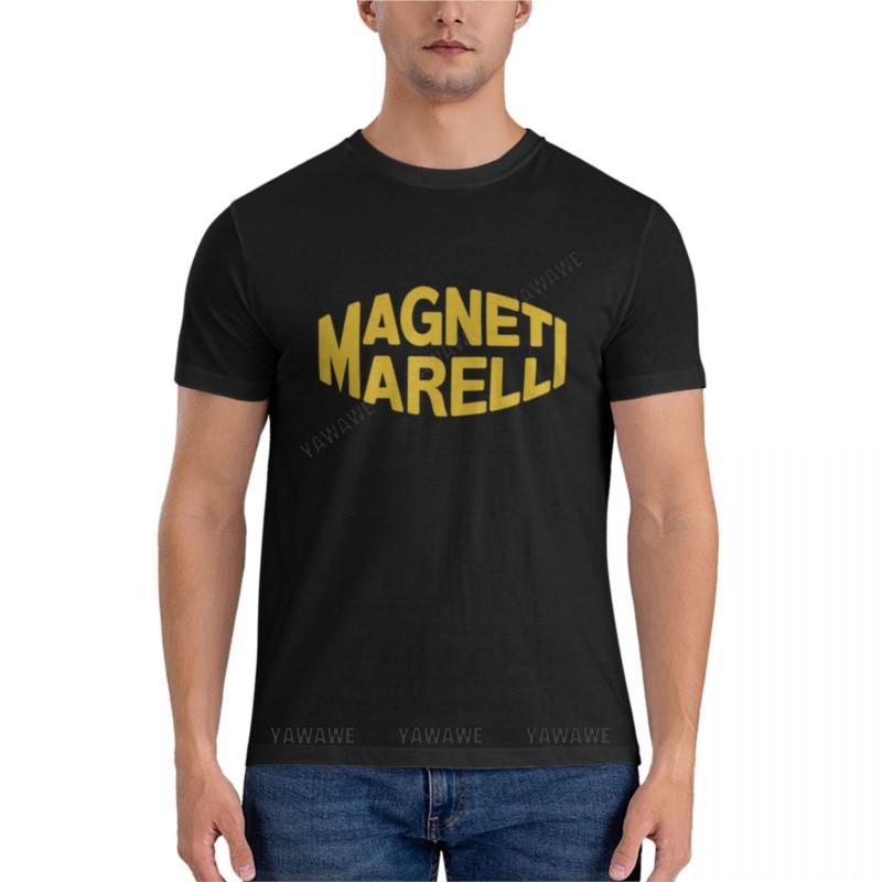 men t-shirt Magneti Marelli Classic T-Shirt mens t shirts pack t shirts boys white t shirts sum