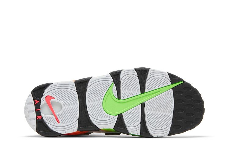 Men's Sneakers Nike Air More Uptempo Ghost White/Blue/Orange-Green