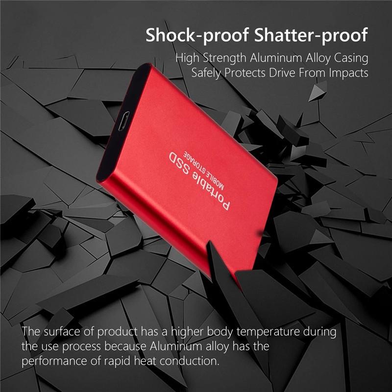 Эксклюзивный трансграничный ультратонкий высокоскоростной SSD мобильный жесткий диск расширения - Большая емкость, Совершенно новый твердотельный накопитель