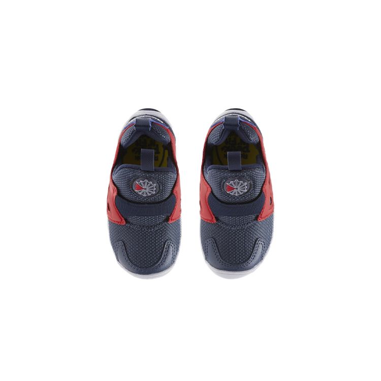 Reebok VentureFlex Слипоны для малышей Дымчато-индиго Детские кроссовки Красный Темно-синий Белый BS6473