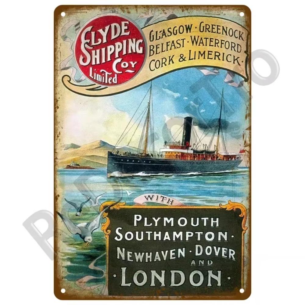 Vintage Decor Placa Decorativa Para Decoración De Del Hogar,Bar, Casa, Playa, Surf, Club, Pintura De Hierro, Arte De Verano