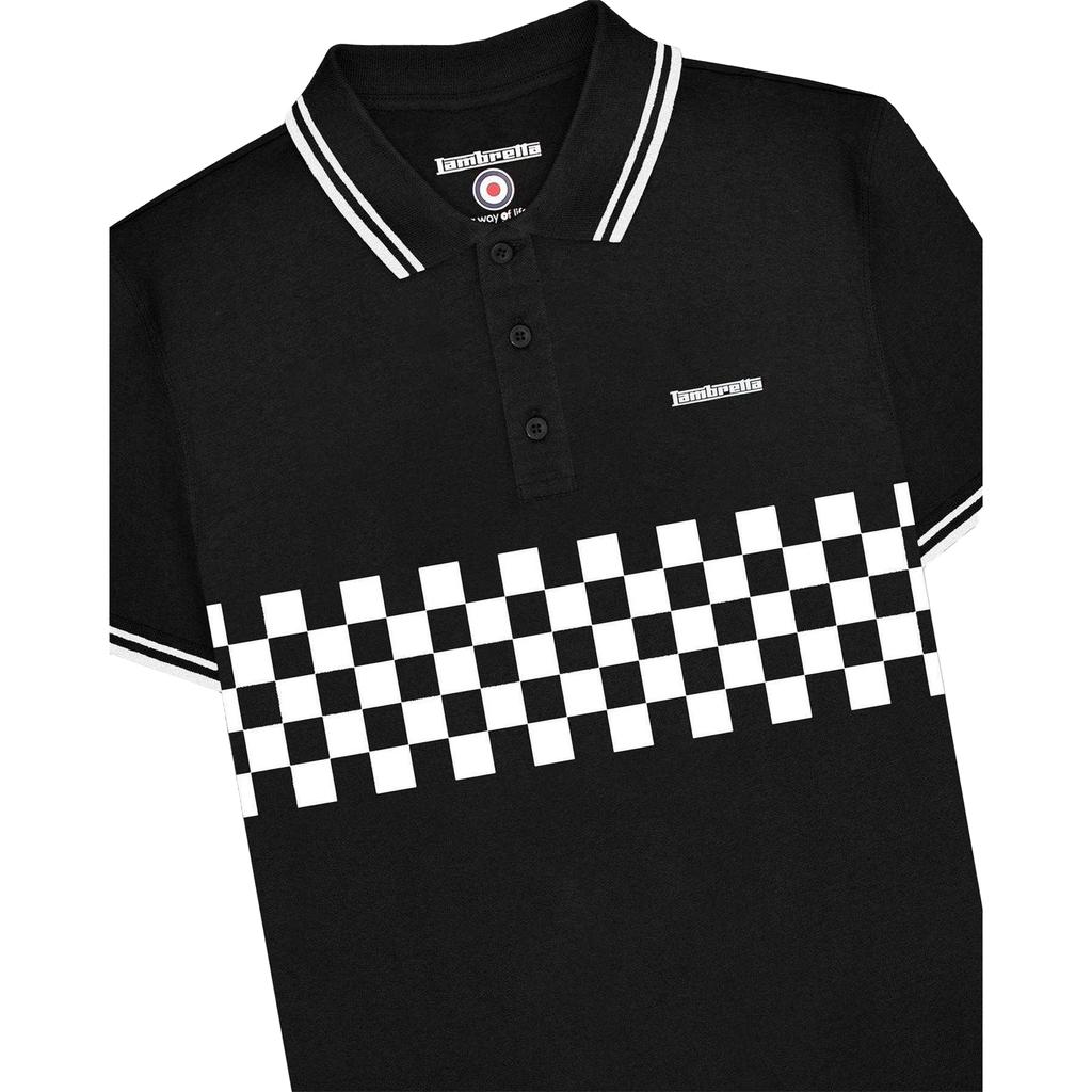 Lambretta Mens Toned Polo Shirt
