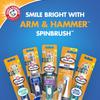 Электрическая зубная щетка Spinbrush Truly Radiant Extra White на батарейках 141 [Параллельный импорт]