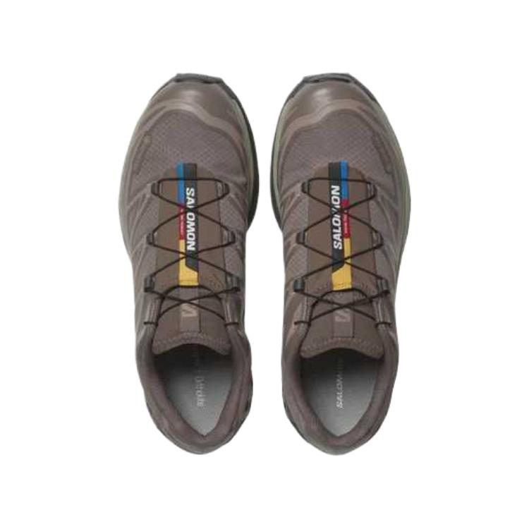 SALOMON Кроссовки XT-6 GORE-TEX Iron Etherea Unisex Серые Морские Водоросли L47732600