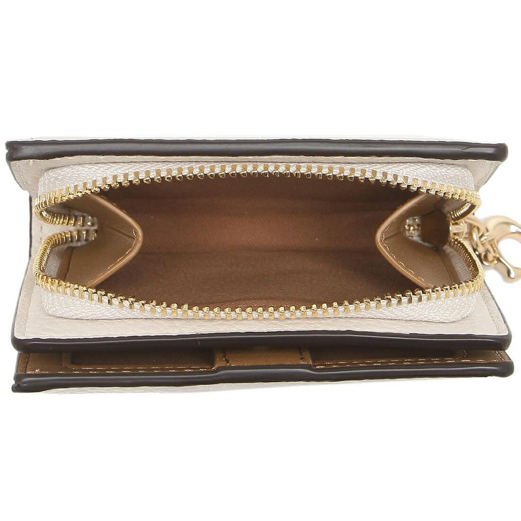 Outlet Bifold Wallet Mini Wallet White C2862 IMCHK [Coach] Женский [Товар]
