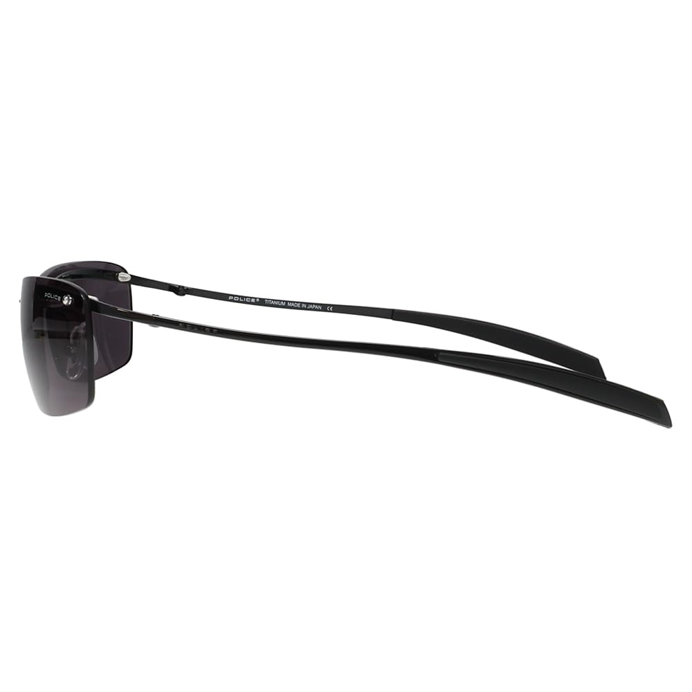 Солнцезащитные очки S8167J 0530 62 Переиздание Кастомная модель Кастомный цвет Двухточечные безободковые Квадратные Модель Японии [Police]